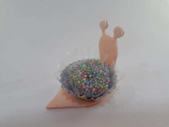 Forminha Brigadeiro e Doces Bichos de Jardim Caracol 22 Unid