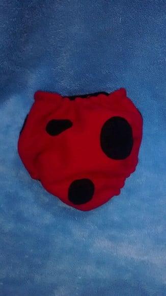 Newborn Touca Joaninha kit 3 pecas