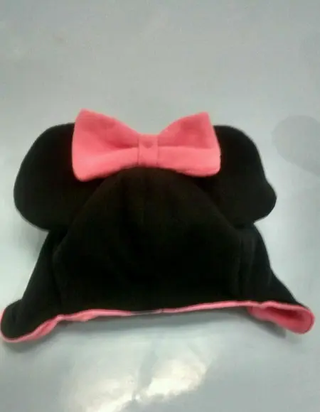 Touca infantil com tapa orelhas MINNIE