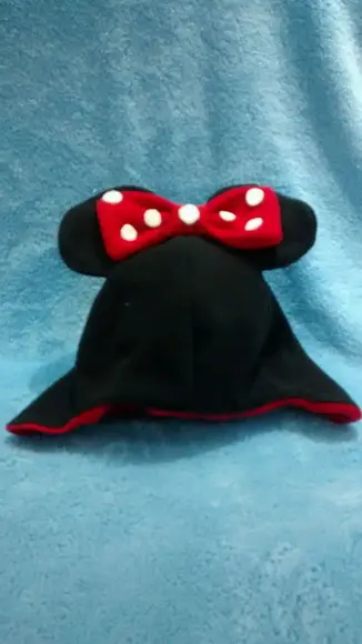Touca infantil com tapa orelhas MINNIE
