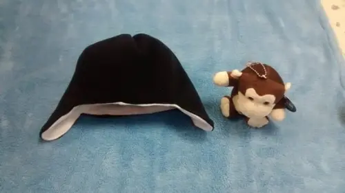 Touca infantil com tapa orelhas PANDA