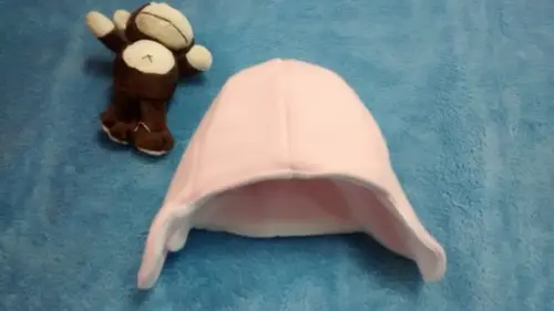 Touca infantil tapa orelhas coelhinho