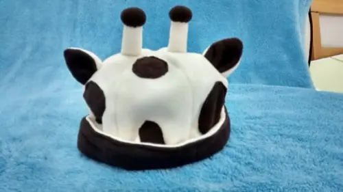Touca infantil GIRAFA