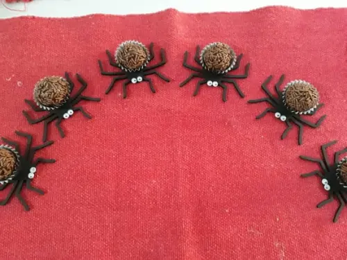 Forminha brigadeiro Aranha 22 unidades