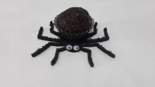Forminha Brigadeiro Aranha Peluda 42 Unidades