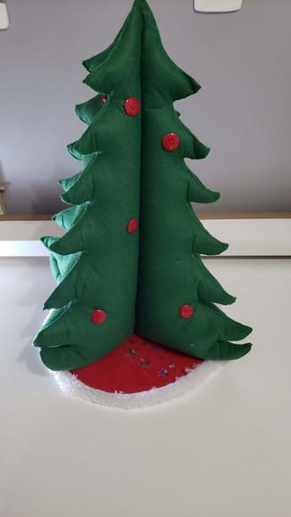 Arvore de Natal De Mesa Interativa em Feltro