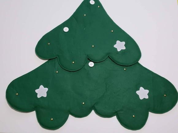 Arvore de Natal Sensorial Montessoriana em Feltro Desmonta