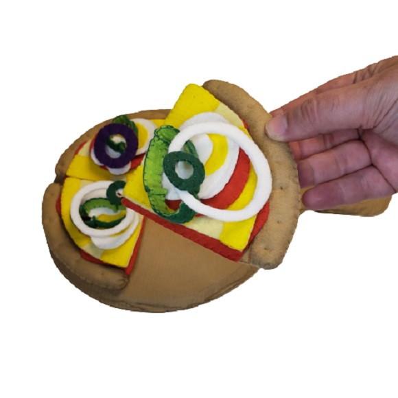 Monte Sua Pizza em Feltro