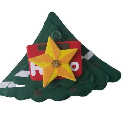 Arvore de Natal Interativa Montessoriana em Feltro