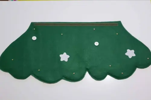 Arvore de Natal Sensorial Montessoriana em Feltro Desmonta