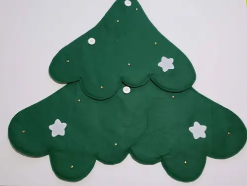 Arvore de Natal Sensorial Montessoriana em Feltro Desmonta