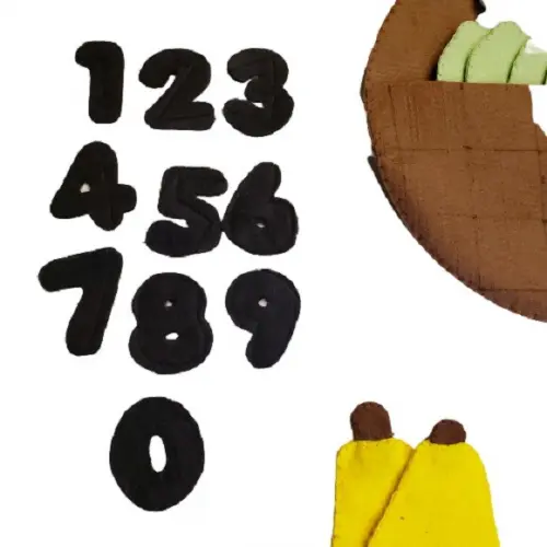 Feirinha Matemática em Feltro