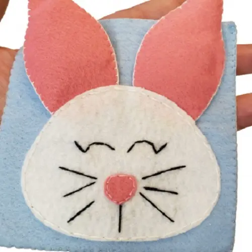 Kit 4 Cards Sensoriais em Feltro Montessori
