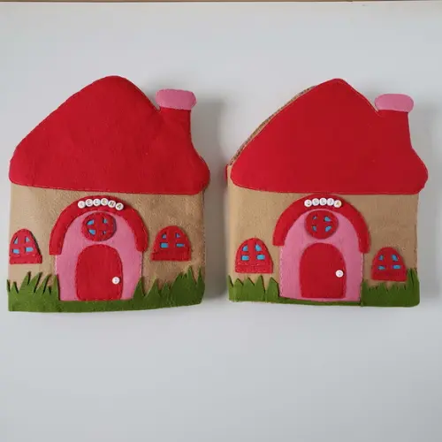 Livro Cenário Chapeuzinho Vermelho em Feltro