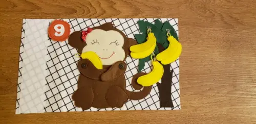 Livro Educativo Animais Aprendendo a Contar de 1 a 10