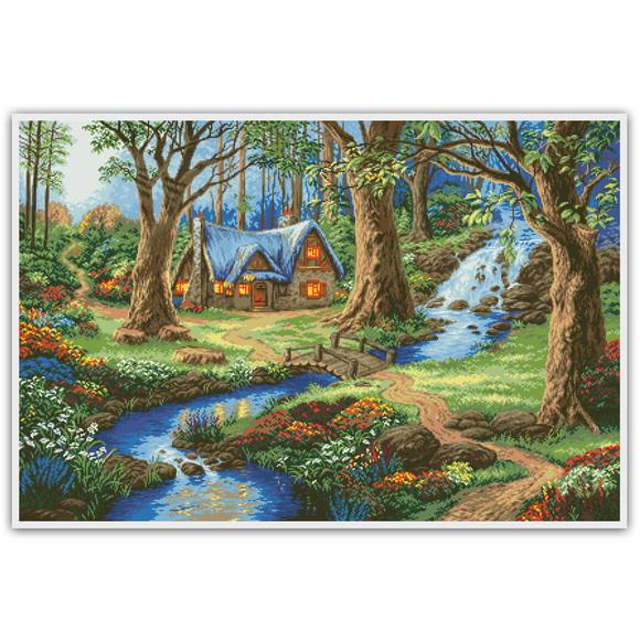 Casa da Floresta - Gráfico Ponto Cruz