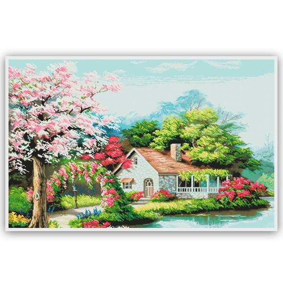 Casa do Arco de Flores - Gráfico Ponto Cruz