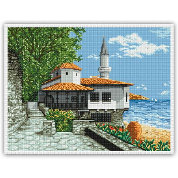 Casa de Praia - Gráfico Ponto Cruz