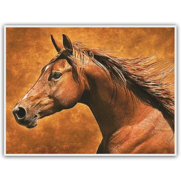 Cavalo - Gráfico de Ponto Cruz