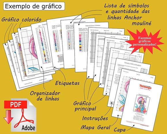 Fênix - Gráfico Ponto Cruz