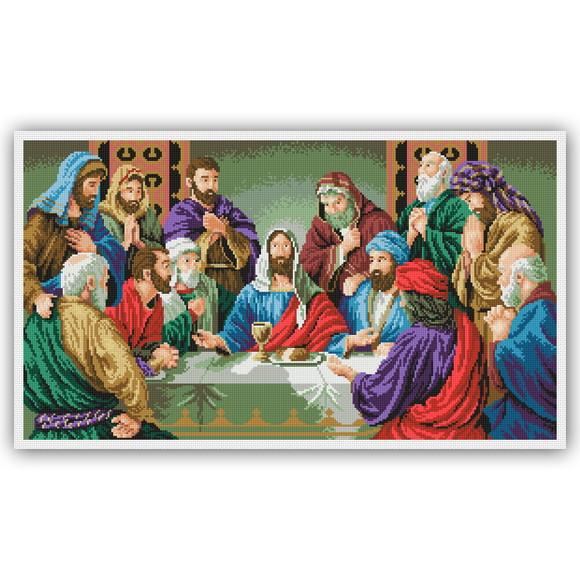 Jesus e os Apóstolos - Gráfico Ponto Cruz