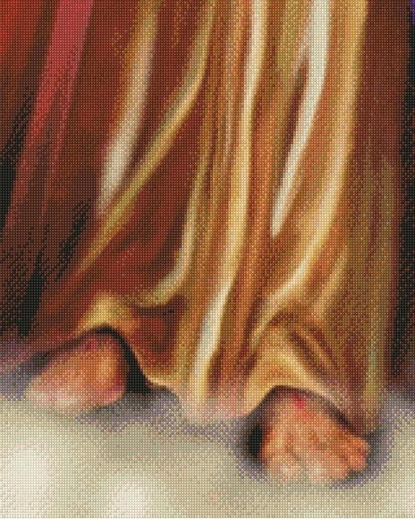 Jesus Misericordioso - Gráfico Ponto Cruz