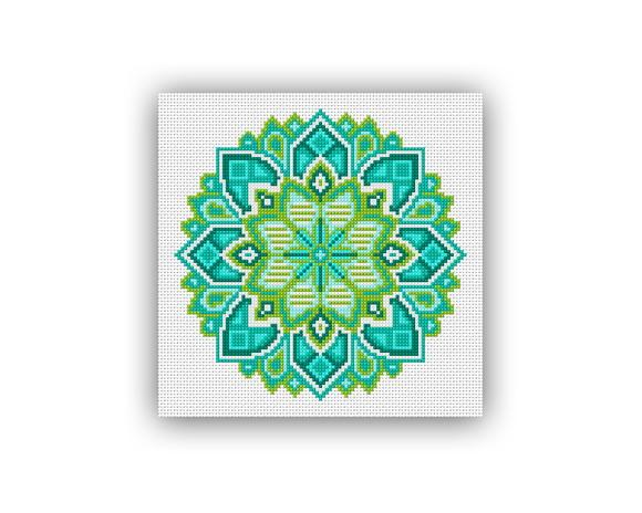 Mandala 02 - Gráfico Ponto Cruz