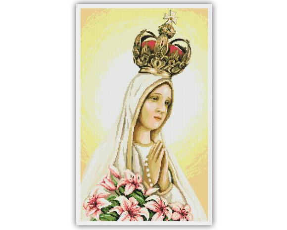 Nossa Senhora de Fátima - Gráfico Ponto Cruz