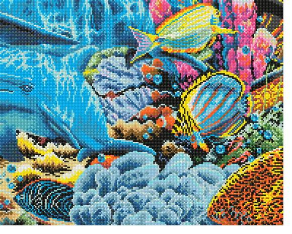 Paraíso dos Golfinhos - Gráfico Ponto Cruz