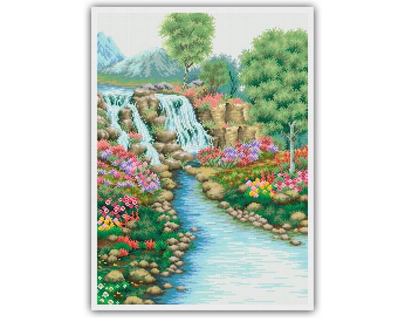 Pequena Cachoeira - Gráfico Ponto Cruz