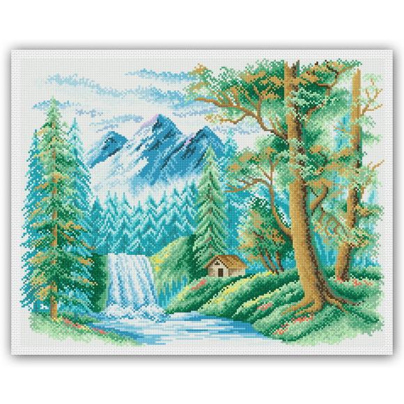 Pequena Cachoeira - Gráfico Ponto Cruz