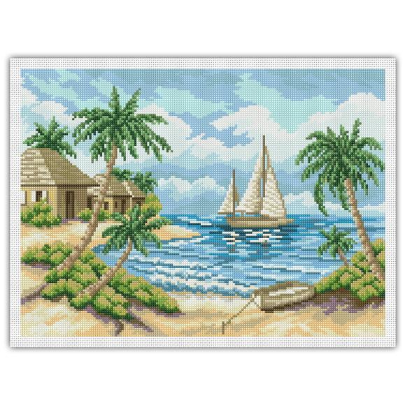 Praia dos Coqueiros - Gráfico Ponto Cruz