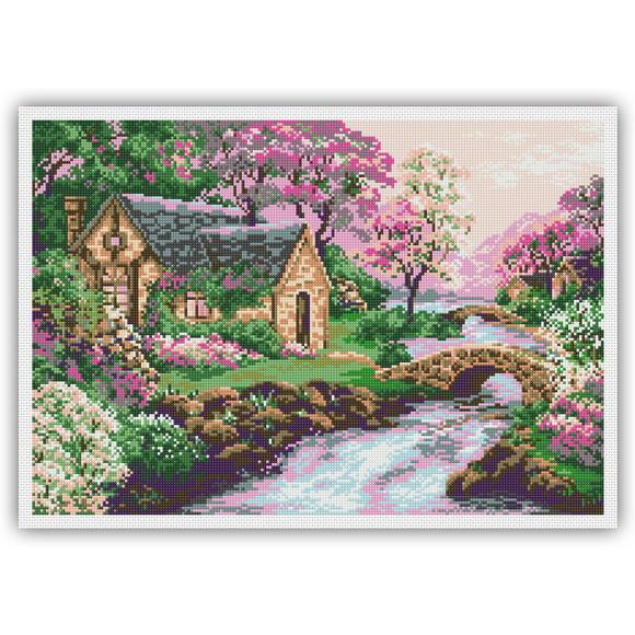 Primavera Florida - Gráfico Ponto Cruz