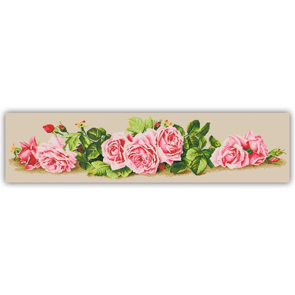 Rosas - Gráfico Ponto Cruz