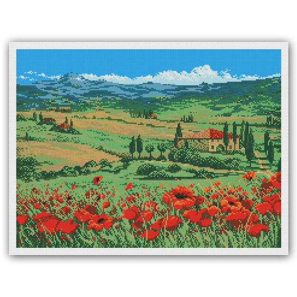 Toscana - Gráfico Ponto Cruz