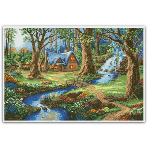 Casa da Floresta - Gráfico Ponto Cruz
