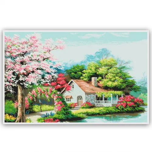 Casa do Arco de Flores - Gráfico Ponto Cruz