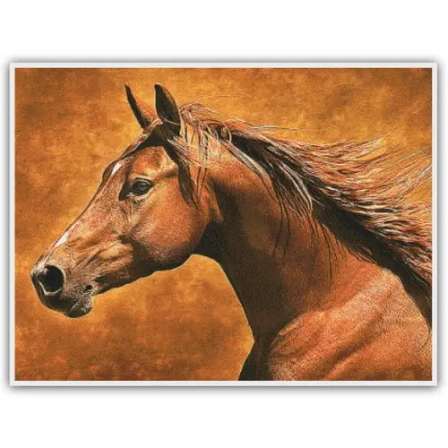 Cavalo - Gráfico de Ponto Cruz