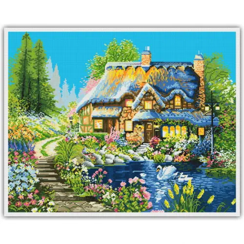 Chalé Florido - Gráfico Ponto Cruz
