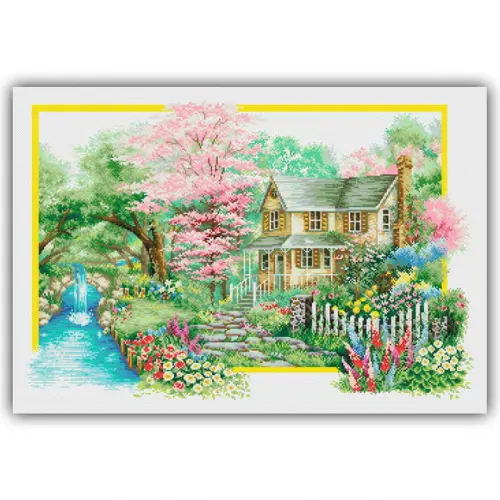 Começo da Primavera - Gráfico Ponto Cruz