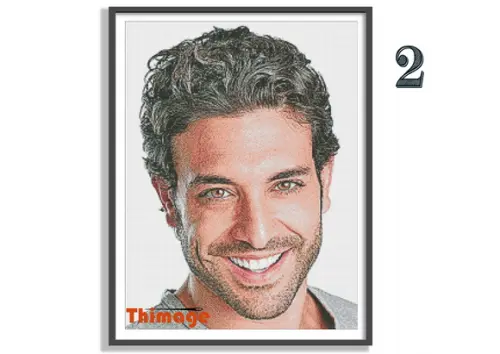 Gráfico Personalizado de Ponto Cruz - Arquivo digital