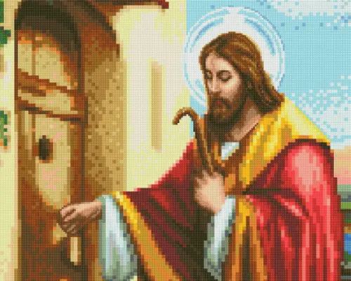 Jesus Bate à Porta - Gráfico Ponto Cruz