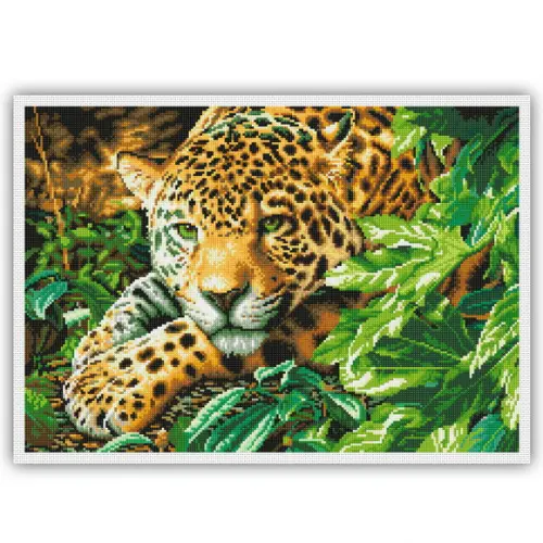 Leopardo - Gráfico Ponto Cruz