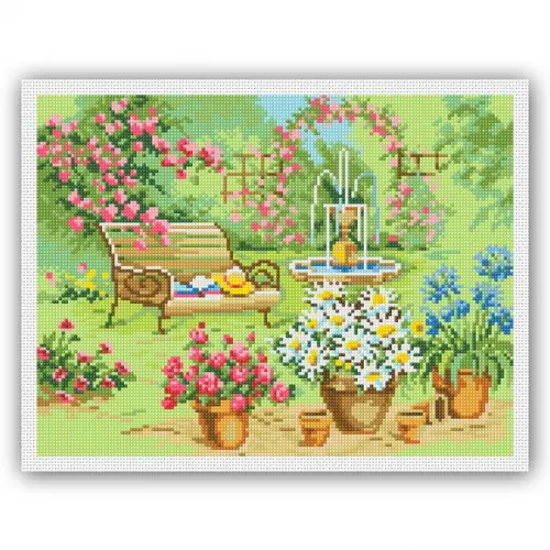Meu Jardim - Gráfico Ponto Cruz