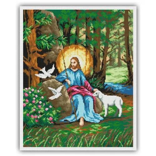 o Bom Pastor - Gráfico Ponto Cruz