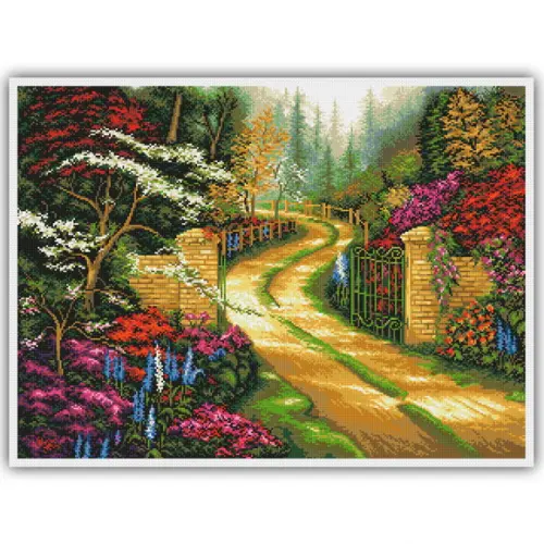 Portão Primavera - Gráfico Ponto Cruz