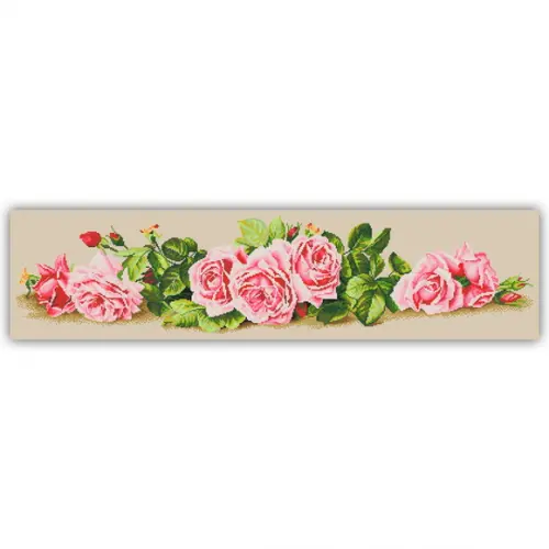 Rosas - Gráfico Ponto Cruz