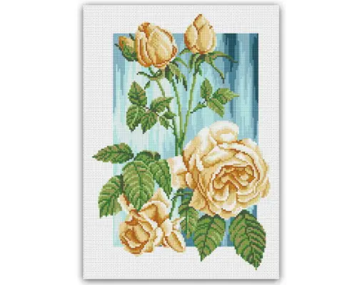 Rosas - Gráfico Ponto Cruz