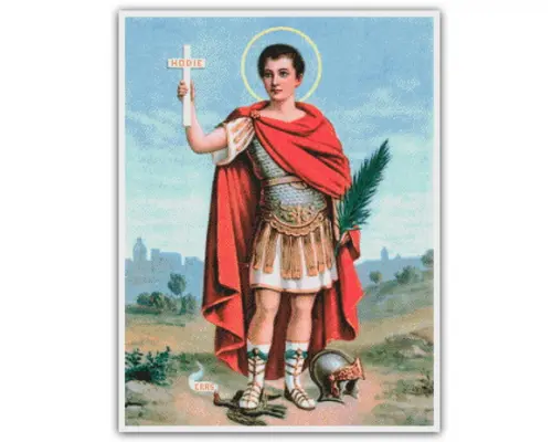 Santo Expedito - Gráfico Ponto Cruz