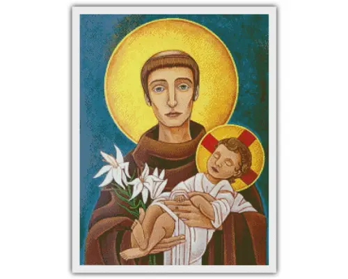 Santo Antonio de Pádua - Gráfico Ponto Cruz
